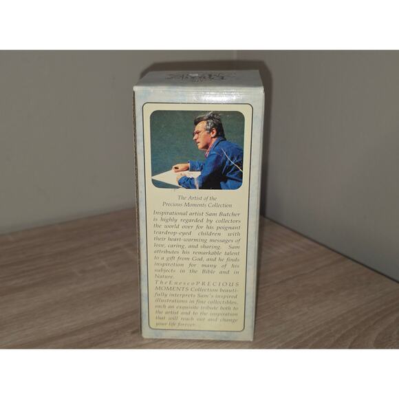 Precious Moments 530425 You’re as Pretty as a Christmas Tree Trumpet Figurine - Picture 10 of 10